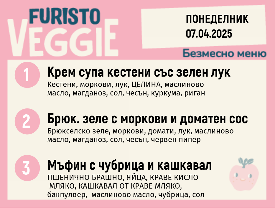 Меню 07.04 безмесно 200гр. 