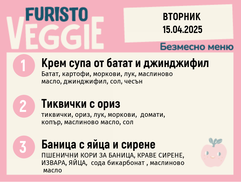 Меню 15.04 безмесно 200гр. 