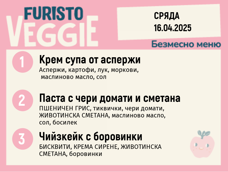 Меню 16.04  безмесно 200гр.