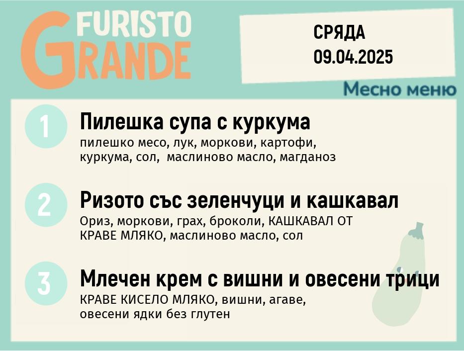 Меню 09.04 месно 300гр. 