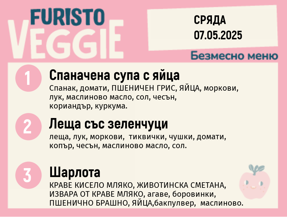 Меню 07.05 безмесно 200гр.