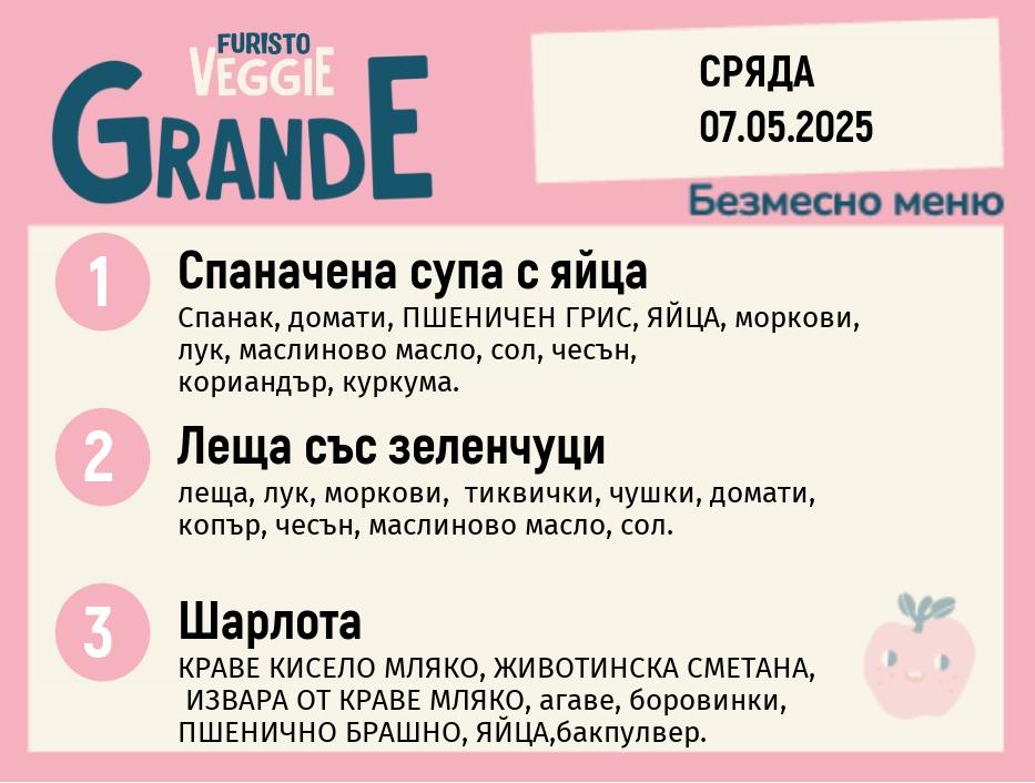 Меню 07.05 безмесно 300гр.