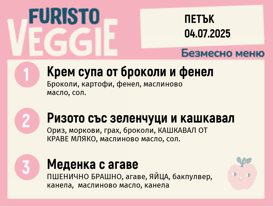 Меню 04.07 безмесно 200гр.