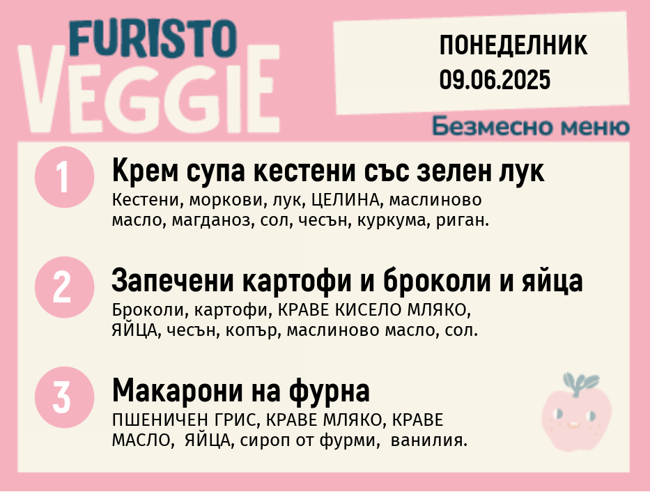 Меню 09.06 безмесно 200гр. 