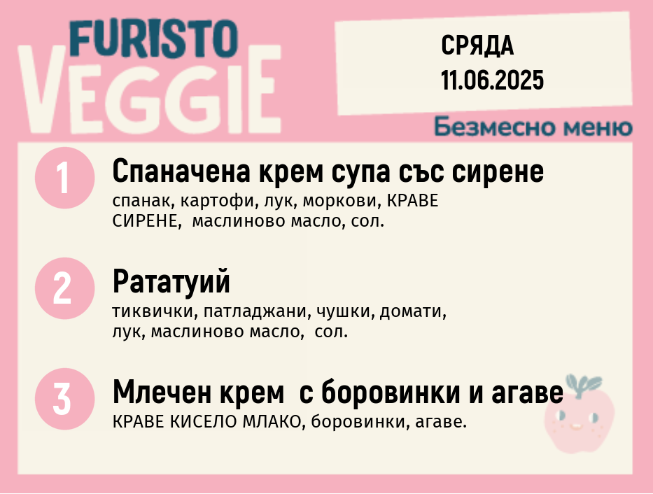 Меню 11.06 безмесно 200гр.