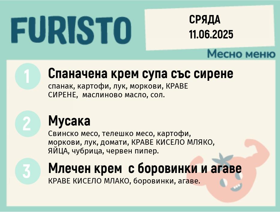 Меню 11.06 месно 200гр. 