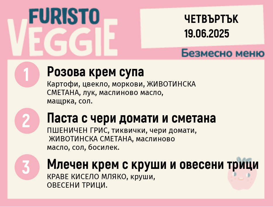 Меню 19.06 безмесно 200гр. 