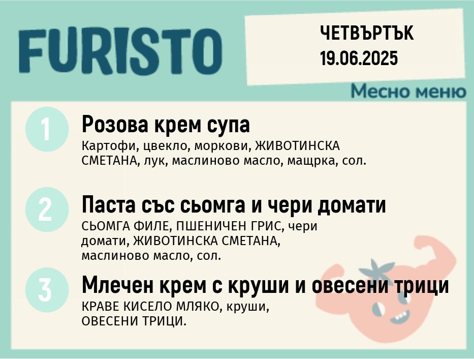 Меню 19.06 месно 200гр. 