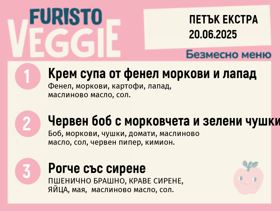 Меню 20.06 Екстра безмесно 200гр. 