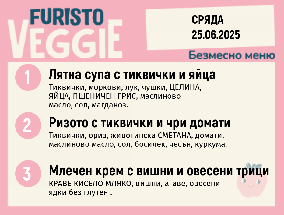 Меню 25.06 безмесно 200гр.