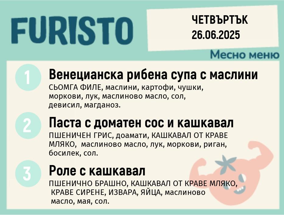 Меню 26.06 месно 200гр.