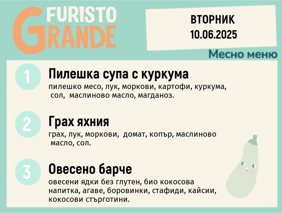 Меню 10.06 месно 300гр. 