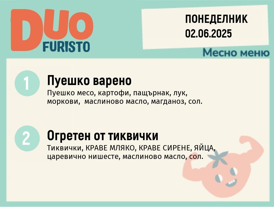 Меню 02.06 DUO 200гр.