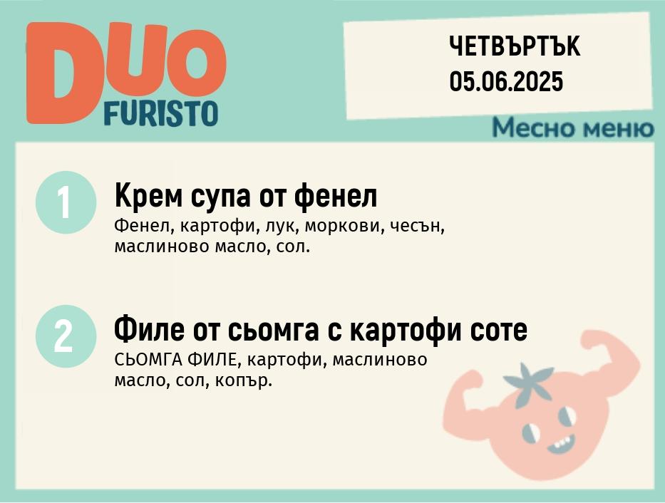 Меню 05.06 DUO 200гр.