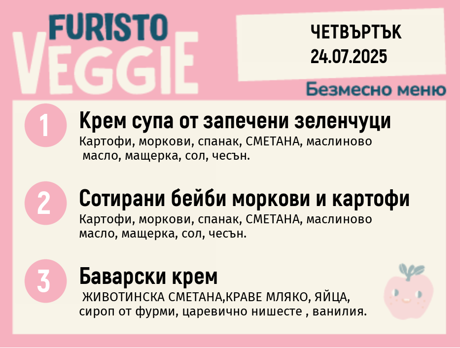 Меню 24.07 безмесно 200гр.