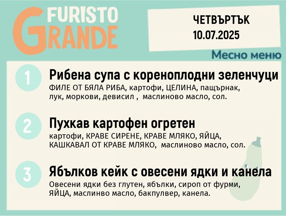 Меню 10.07 месно 300гр.