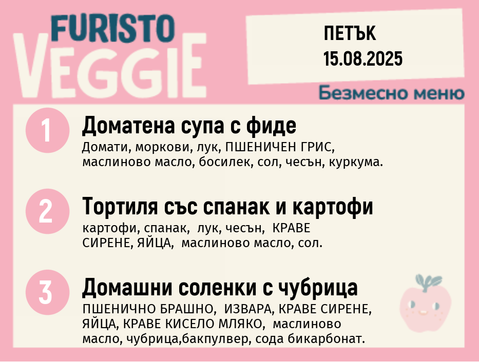 Меню 15.08 безмесно 200гр. 