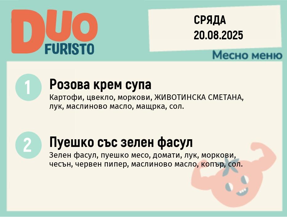 Меню 20.08 DUO 200гр.