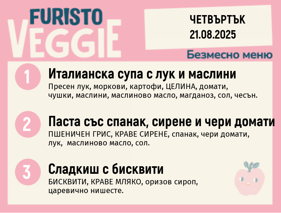 Меню 21.08 безмесно 200гр. 