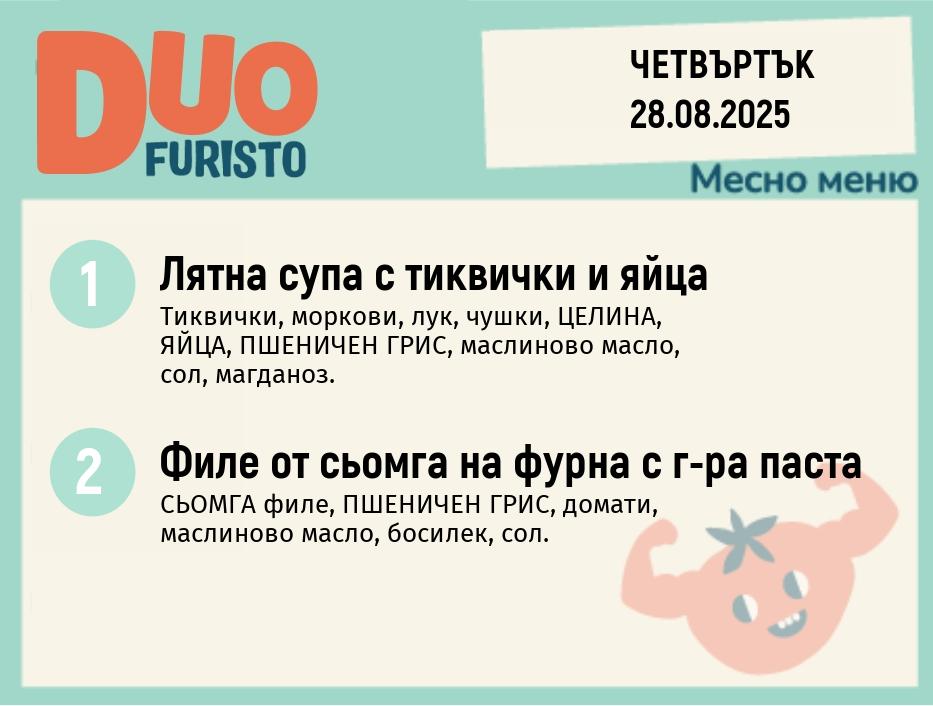 Меню 28.08 DUO 200гр.