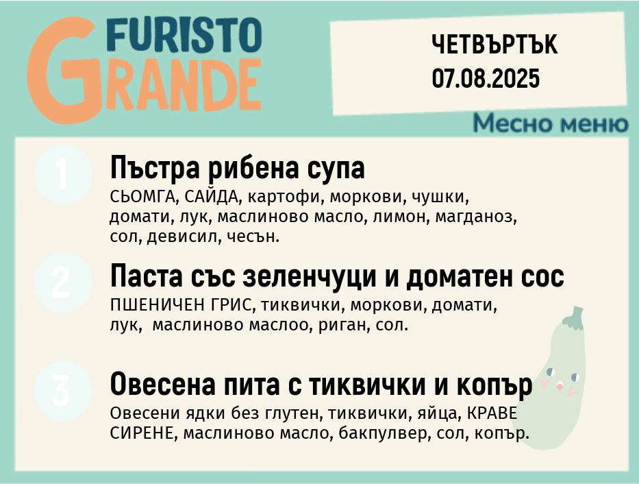 Меню 07.08 месно 300гр. 