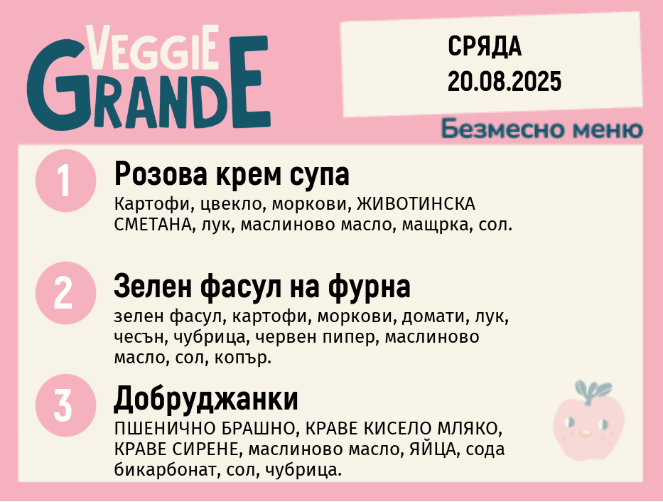 Меню 20.08 безмесно 300гр.