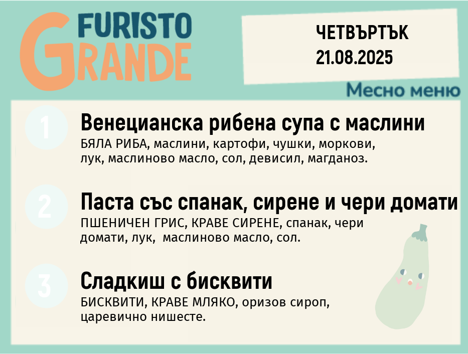 Меню 21.08 месно 300гр. 