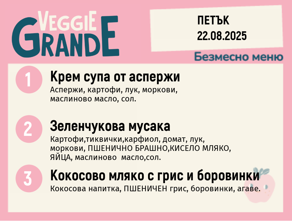 Меню 22.08 безмесно 300гр. 