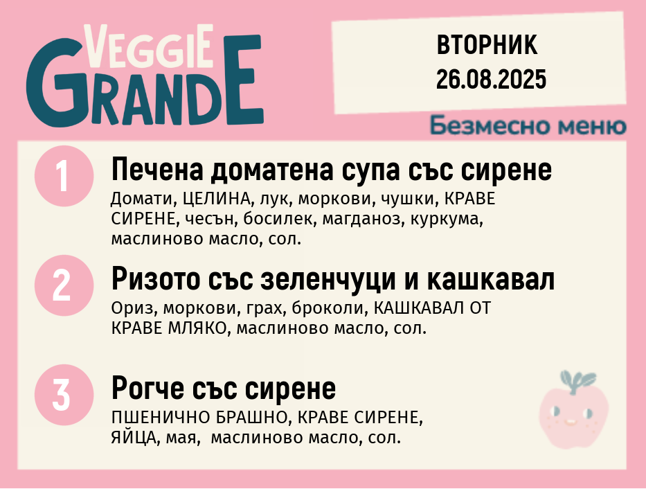 Меню 26.08 безмесно 300гр.