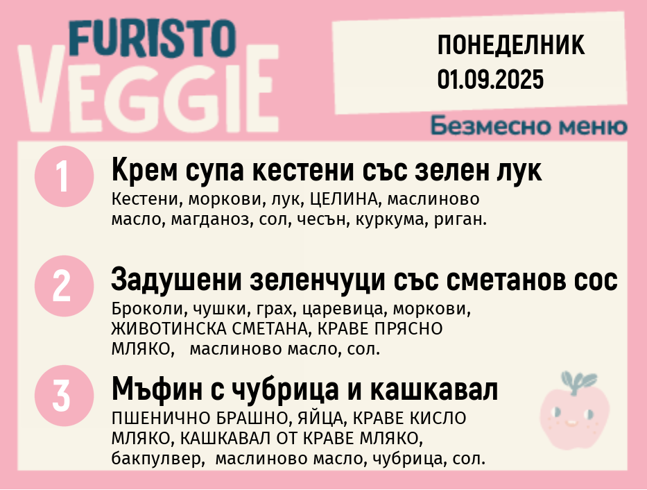 Меню 01.09 безмесно 200гр. 