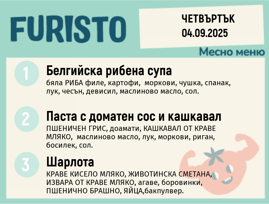 Меню 04.09 месно 200гр.