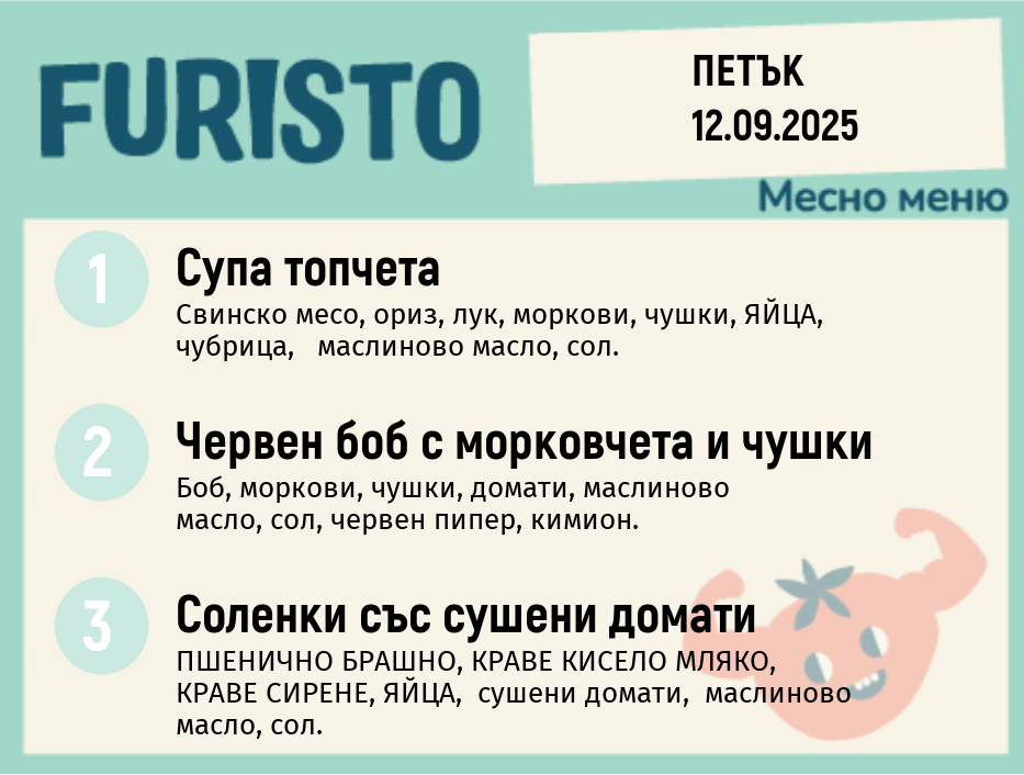 Меню 12.09 месно 200гр.