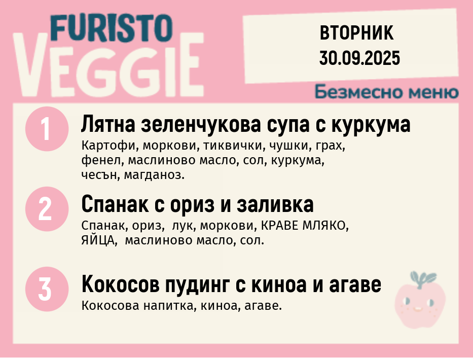 Меню 30.09 безмесно 200гр.