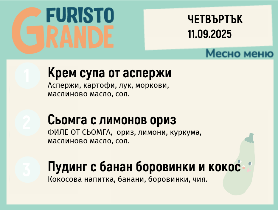 Меню 11.09 месно 300гр.