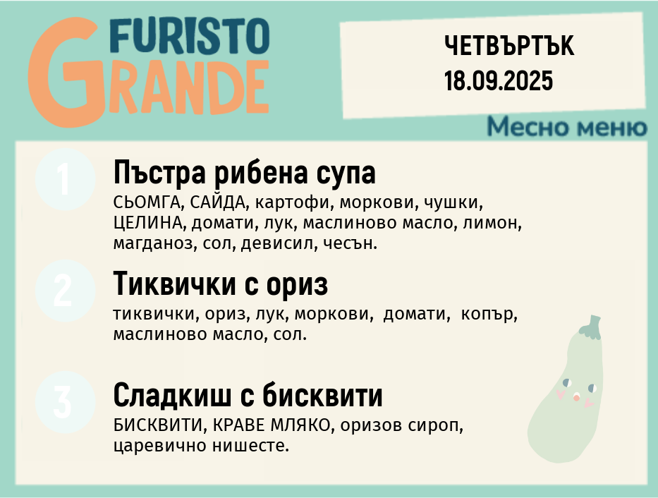 Меню 18.09 месно 300гр. 