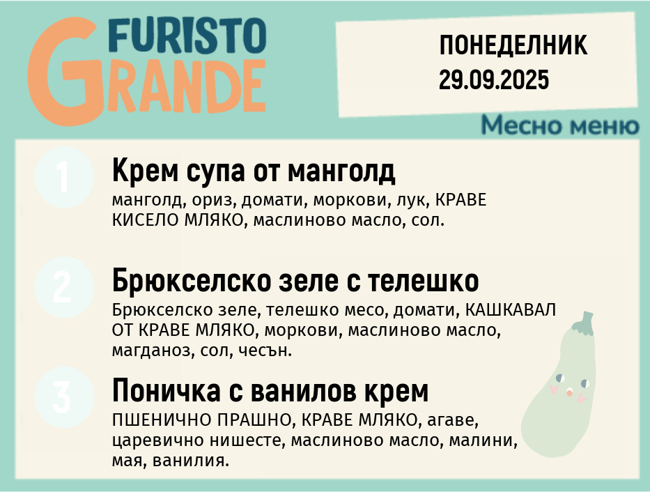 Меню 29.09 месно 300гр. 