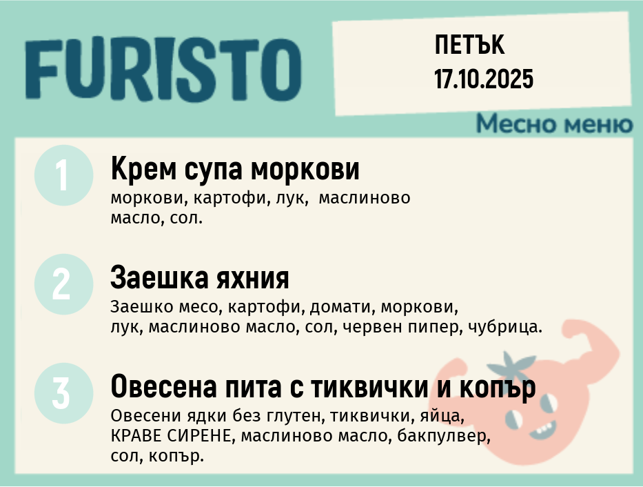 Меню 17.10 месно 200гр. 