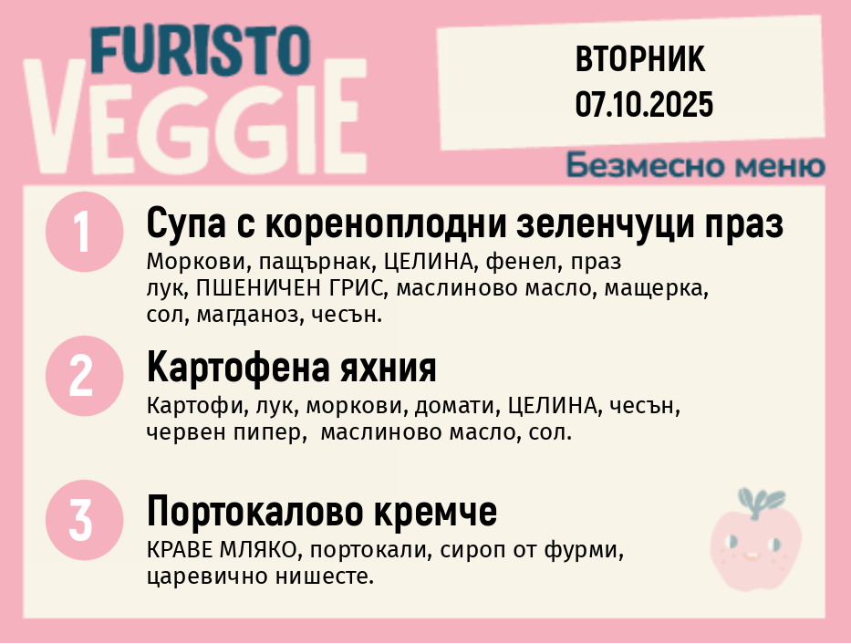 Меню 07.10 безмесно 200гр.