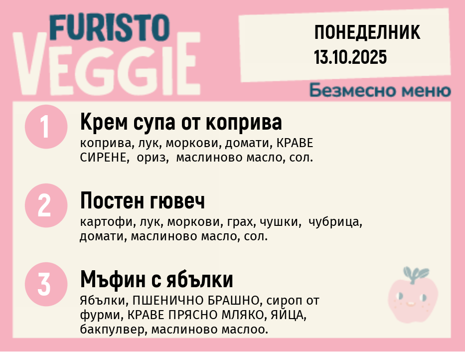 Меню 13.10 безмесно 200гр.