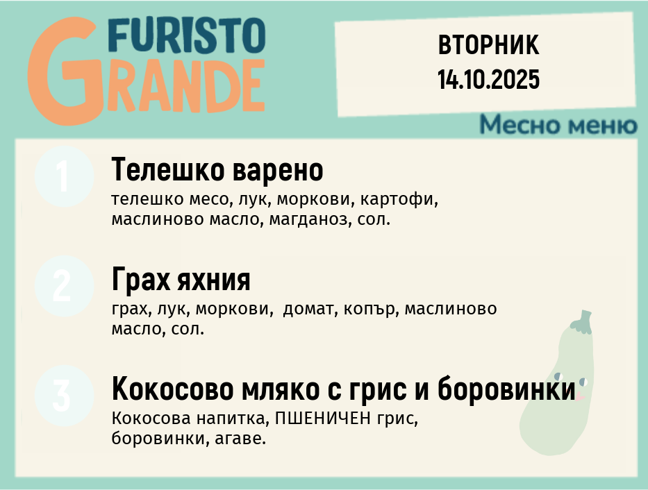 Меню 14.10 месно 300гр.