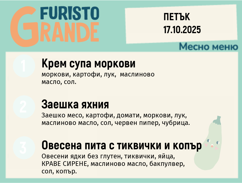 Меню 17.10 месно 300гр. 