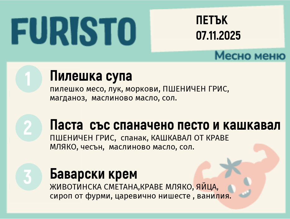 Меню 07.11 месно 200гр.