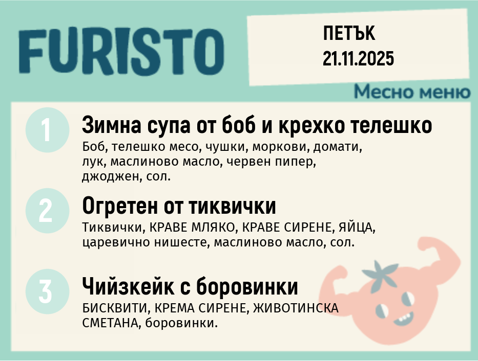 Меню 21.11 месно 200гр.