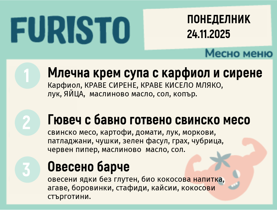 Меню 24.11 месно 200гр.