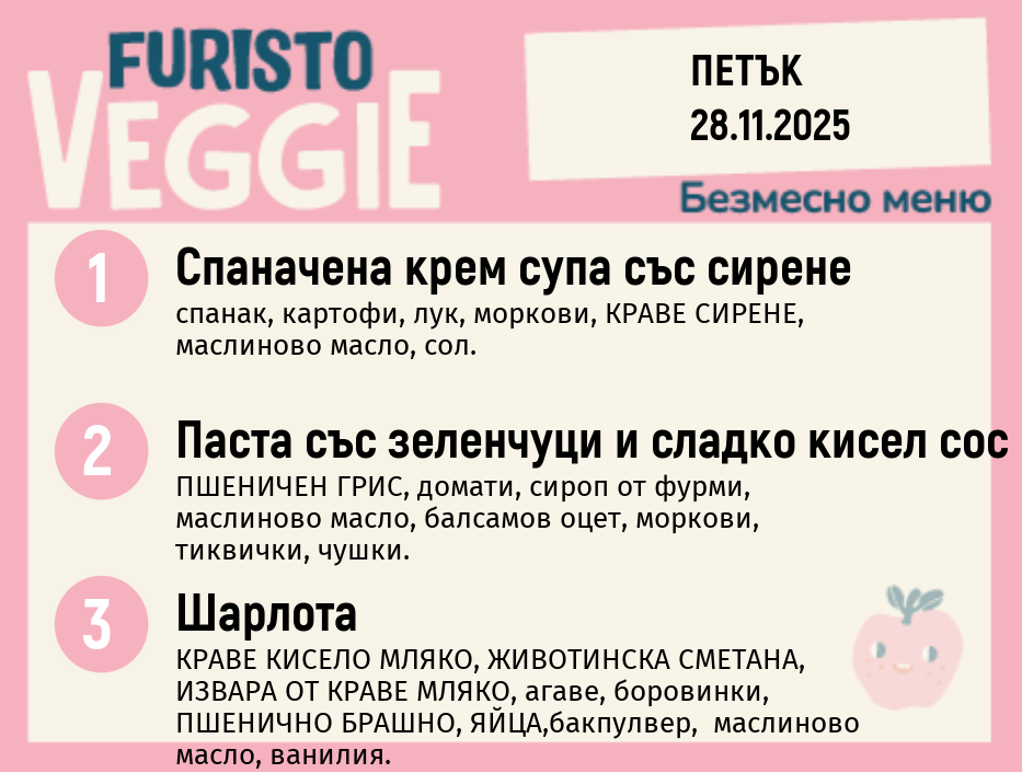 Меню 28.11 безмесно 200гр. 