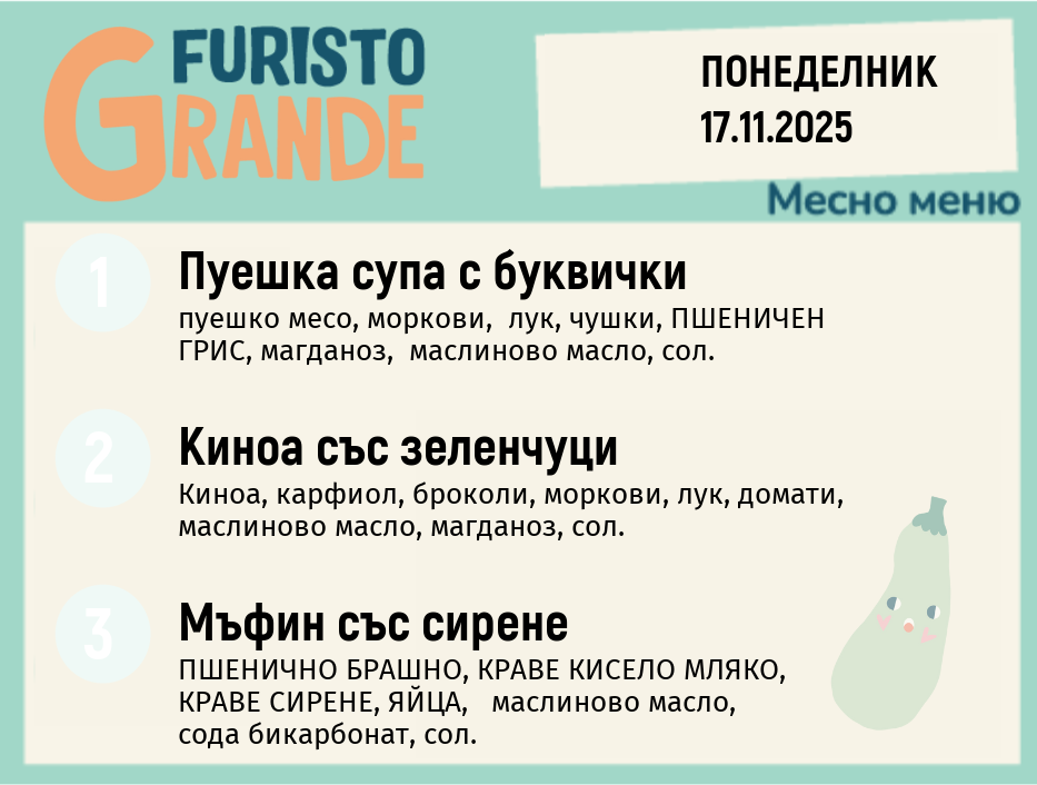 Меню 17.11 месно 300гр.