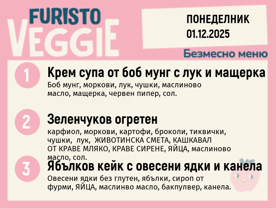 Меню 01.12 безмесно  200гр.