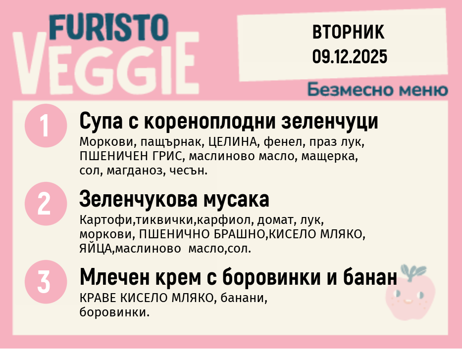 Меню 09.12 безмесно  200гр.