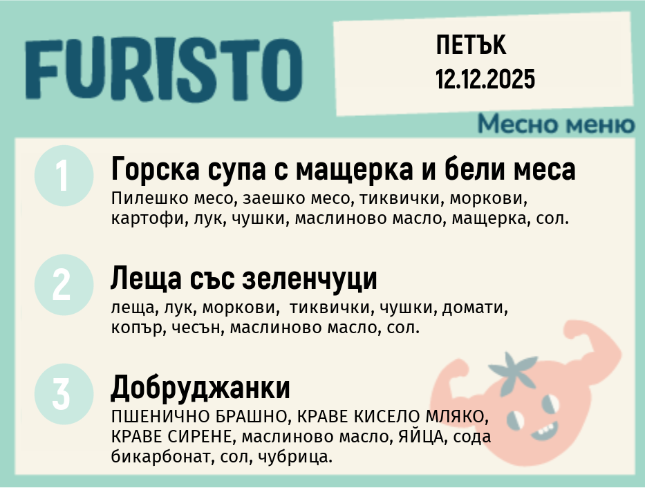 Меню 12.12 месно 200гр.