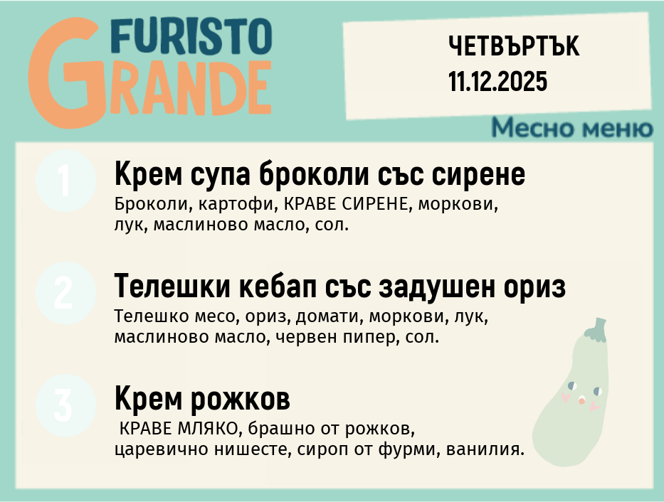 Меню 11.12 месно 300гр.